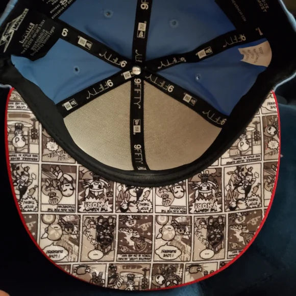 Marvel Captain America Red and Blue Hat - Picture 3 of 3